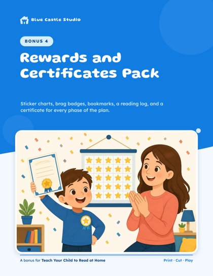 Bonus 4 cover: Rewards and Certificates Pack