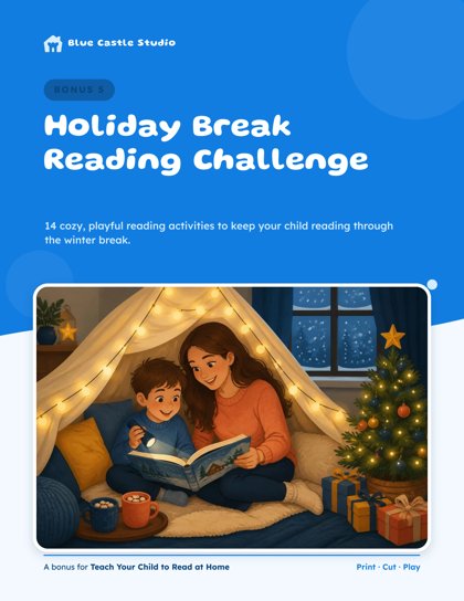 Bonus 5 cover: Holiday Break Reading Challenge