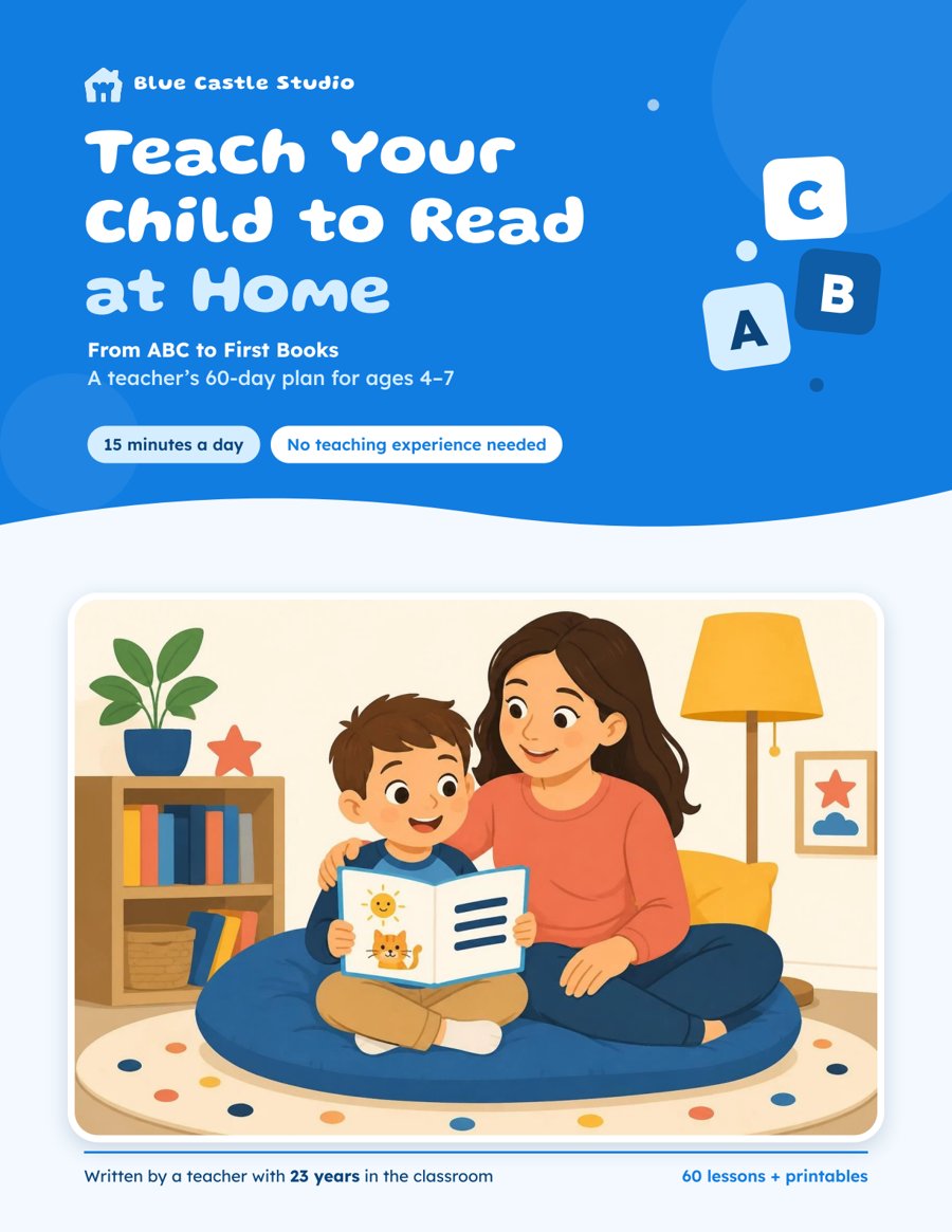 Cover of the ebook Teach Your Child to Read at Home